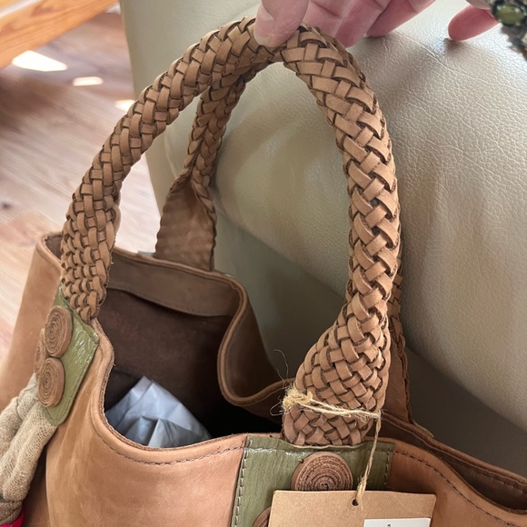 Sequence collection suede tote - Picture 5 of 8